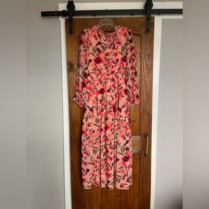 Peach Colored Maxi Dress